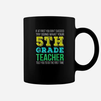 Funny 5th Grade Teacher ideas Coffee Mug - Seseable