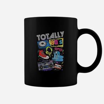 Funny 80s Retro 1980s Party Gift Turntable Cassette Coffee Mug - Seseable