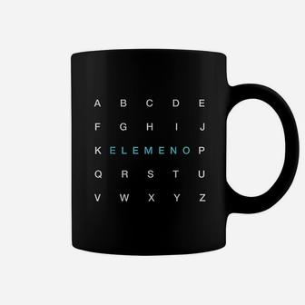 Funny Alphabet Elemeno Abc Parents Teachers Coffee Mug - Seseable