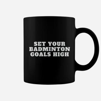 Funny Badminton Sports Quote Design Cool Badminton Gift Coffee Mug - Seseable