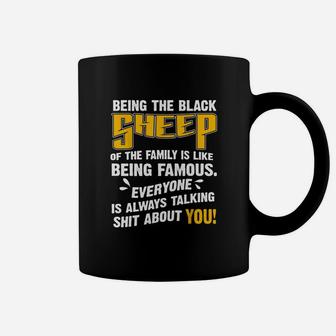 Funny Being Black Sheep Of The Family Coffee Mug - Seseable