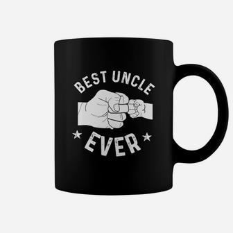 Funny Best Uncle Ever Fist Bump Coffee Mug - Seseable