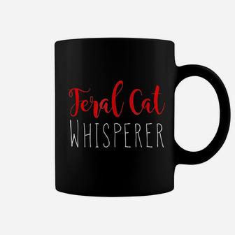 Funny Cat Whisperer Feral Cat Whisperer Coffee Mug - Seseable