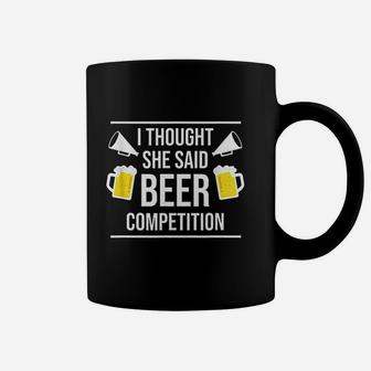 Funny Cheer Dad Beer Competition Cheerleading Coffee Mug - Seseable