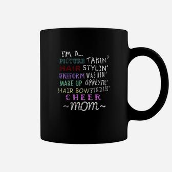 Funny Cheerleading Mom For Cheer Moms Coffee Mug - Seseable
