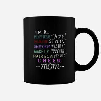 Funny Cheerleading Mom For Football Mom Coffee Mug - Seseable