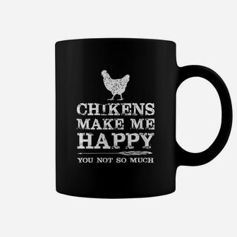 Funny Chicken With Sayings Chicken Mom Coffee Mug - Seseable