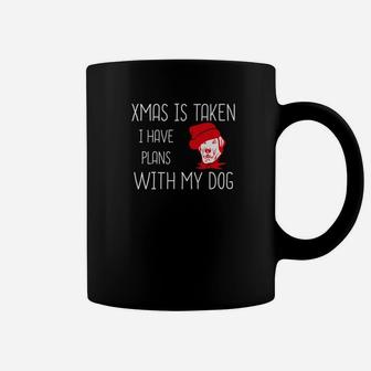 Funny Christmas Dog Christmas Dog Lover Tee Coffee Mug - Seseable