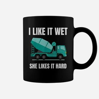 Funny Concrete Mixer Cement Mixer Truck Driver Gift Coffee Mug - Seseable