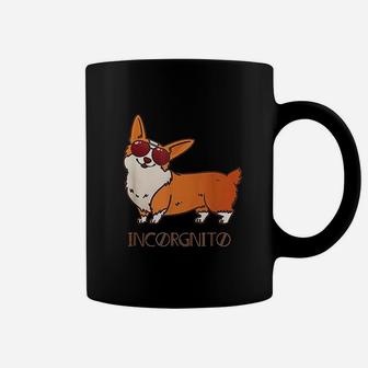 Funny Corgi Incorgnito Dog Pun Coffee Mug - Seseable