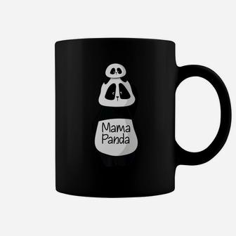 Funny Cute Adorable Panda Bear Mama Panda Coffee Mug - Seseable