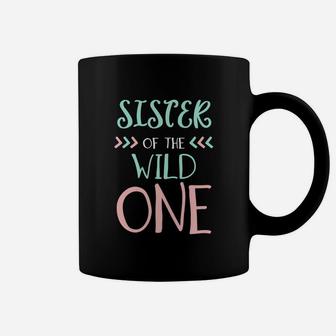 Funny Cute Sister Of The Wild One Thing 1st Birth Coffee Mug - Seseable