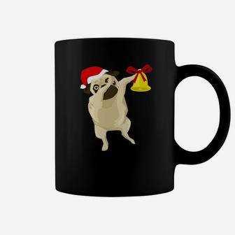 Funny Dabbing Pug Dog Christmas Coffee Mug - Seseable