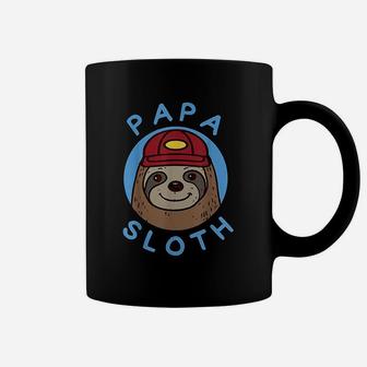 Funny Dad Papa Sloth Lover, dad birthday gifts Coffee Mug - Seseable