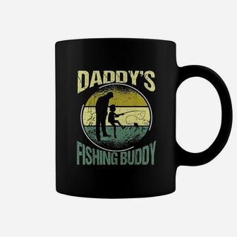 Funny Daddys Fishing Buddy Coffee Mug - Seseable
