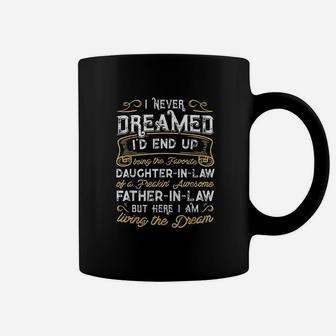 Funny Daughter In Law Of A Freaking Awesome Father In Law Coffee Mug