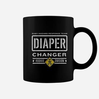 Funny Diaper Changer Duty Expecting Baby New Dad Mom Coffee Mug - Seseable