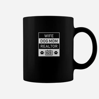 Funny Dog Lover Realtor For Moms Wife Gift Coffee Mug - Seseable