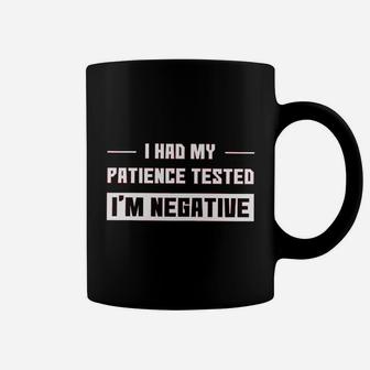 Funny Duct Tape Cant Fix Stupid I Had My Patience Checked Coffee Mug - Seseable