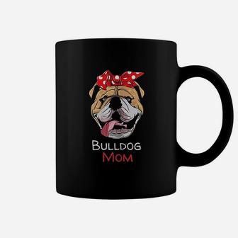 Funny English Bulldog Mom Mothers Day Coffee Mug - Seseable