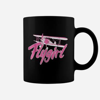 Funny Female Pilot Gift Aviation And Flying Coffee Mug - Seseable