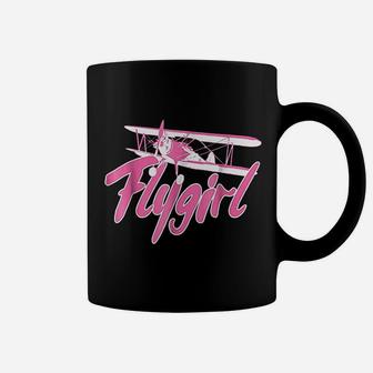 Funny Female Pilot Gift Womens Aviation And Flying Coffee Mug - Seseable
