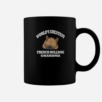 Funny French Bulldog Grandmas Coffee Mug - Seseable