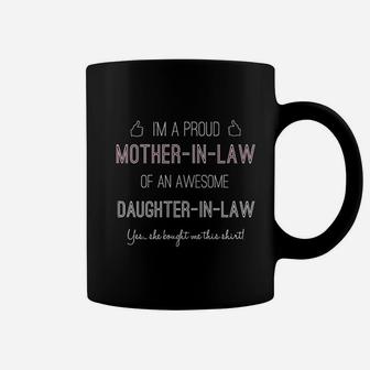 Funny Gift For Proud Mother In Law From Daughter In Law Coffee Mug - Seseable