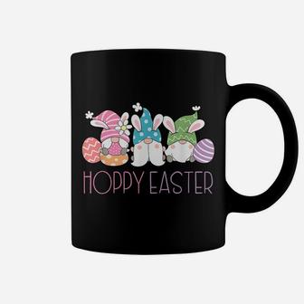 Funny Gnome Bunny Easter Hoppy Easter Spring Eggs Coffee Mug - Seseable