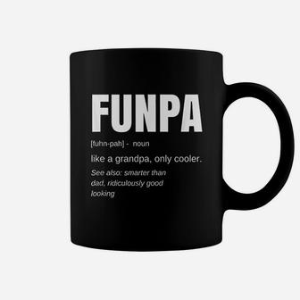 Funny Grandfather Gift Funpa Definition Coffee Mug - Seseable