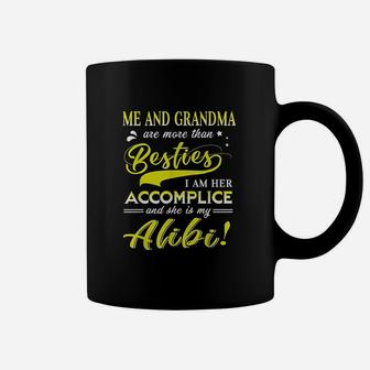 Funny Grandma To Granddaughter More Than Besties Coffee Mug - Seseable