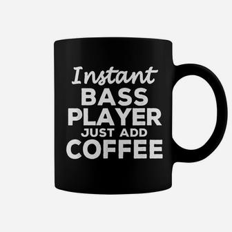Funny Guitar Bass Players Gift For Coffee Lovers Coffee Mug - Seseable