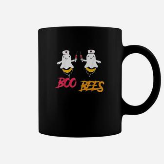 Funny Halloween Boo Bees Nurse Couples Costume Idea Coffee Mug - Seseable