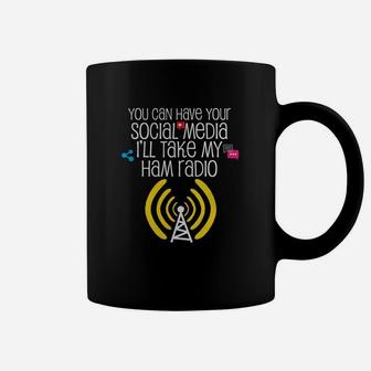 Funny Ham Radio Operator T-shirt Cb Radio Amateur Gift Coffee Mug - Seseable