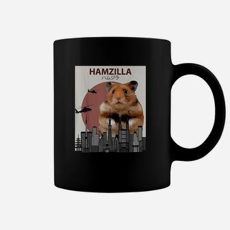 Funny Hamster Hamzilla Cute Gift For Hamster Lovers Coffee Mug - Seseable