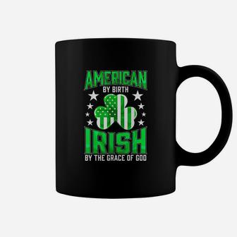 Funny Irish Pride St Patricks Day Celtic Green Shamrocks Coffee Mug - Seseable