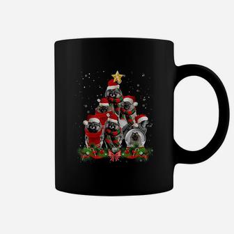 Funny Keeshond Dog Christmas Tree Coffee Mug - Seseable