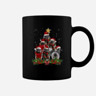 Funny Keeshond Dog Christmas Tree Gift Coffee Mug - Seseable