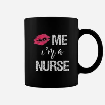 Funny Kiss Me Im A Nurse St Patricks Day Coffee Mug - Seseable