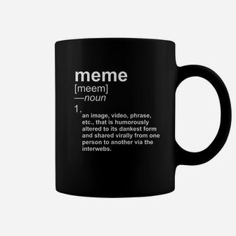 Funny Meme With Dank Dictionary Definition Meme Coffee Mug - Seseable
