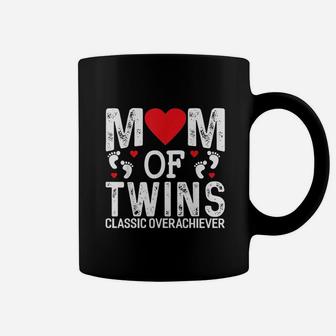 Funny Mom Of Twins Classic Overachiever Twins Coffee Mug - Seseable
