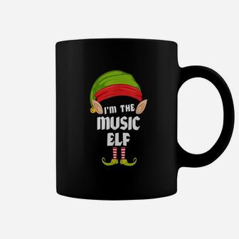 Funny Music Elf Matching Family Group Pj Christmas Coffee Mug | Seseable UK