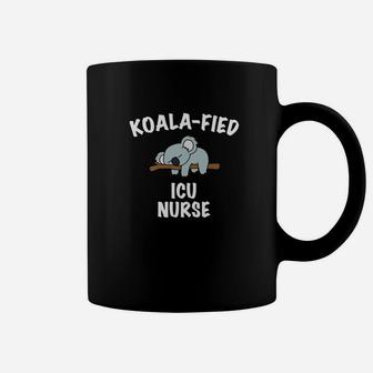 Funny Nurse Cute Koala Icu Nurse Gif Coffee Mug - Seseable