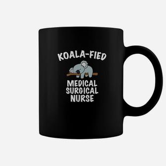 Funny Nurse Cute Koala Medical Surgical Nurse Coffee Mug - Seseable