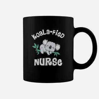 Funny Nurse Qualified Nurse Rn Lpn Gift Koalafied Coffee Mug - Seseable