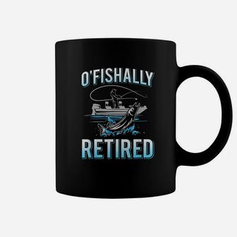 Funny O'fishally Retired Gift For Retired Fishing Men Coffee Mug - Seseable