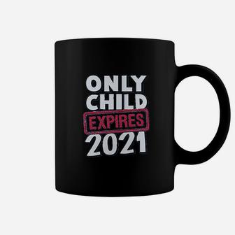 Funny Only Child Expires 2021 Big Brother Sister Coffee Mug | Seseable UK