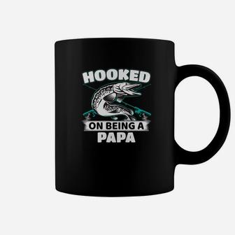 Funny Papa Fishing, dad birthday gifts Coffee Mug - Seseable