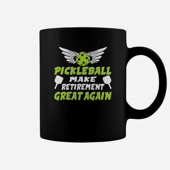Funny Pickleball Make Retirement Great Again Coffee Mug - Seseable