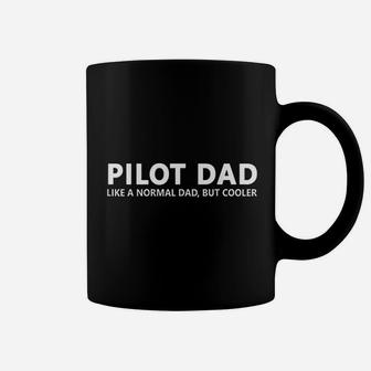 Funny Pilot Father Pilot Dad Coffee Mug - Seseable